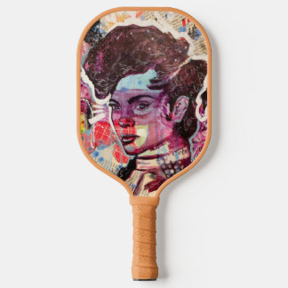 Geloven Monogram Initiaal Pickleball Paddle