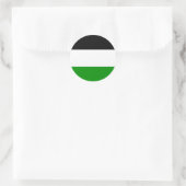 Gelsenkirchen, Duitse vlag Ronde Sticker (Tas)