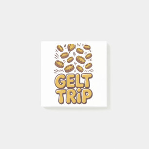 Gelt Trip Grappige Chanoeka Joodse Joodse Hebreeuw Post-it® Notes