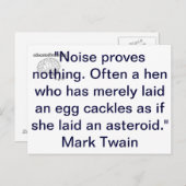 Geluid Briefkaart (Voorkant / Achterkant)