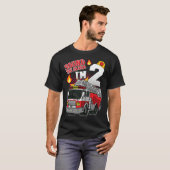 Geluid Het alarm dat ik 2 Mannen ben T-shirt (Voorkant volledig)
