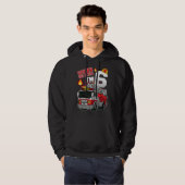 Geluid Het alarm dat ik 6 Mannen ben Hoodie (Voorkant volledig)