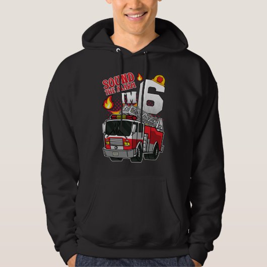 Geluid Het alarm dat ik 6 Mannen ben Hoodie (Voorkant)