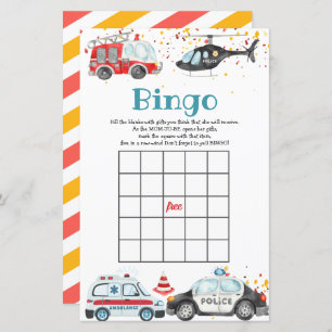 Geluid het alarm & Pak je spullen Bingo Games