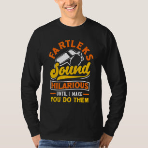 Geluid over spoor- en veldcoach Hilarous T-shirt