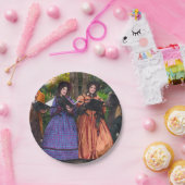 Geluid van Carolers Papieren Bordje (Feest)