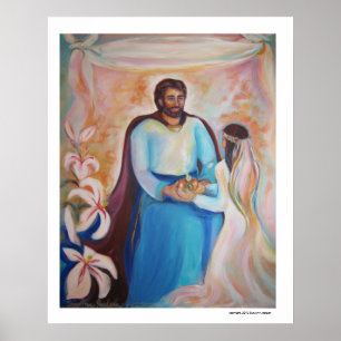 Geluid van de Lilies van Sue Ann Jackson Poster