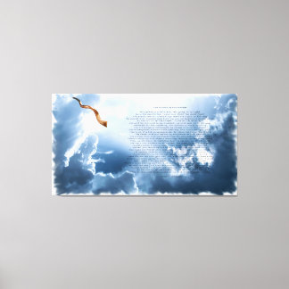 Geluid van de Shofar-Canvas Print