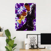 Geluid van het Poster van de Hoorn (Thuiskantoor)