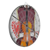 Geluid van v love hakuna matata valentijn dartbord (Voorkant Links)