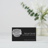 Geluid Visitekaartje (Staand voorkant)