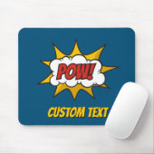 Geluidseffect Pow Comic Muismat (Met muis)