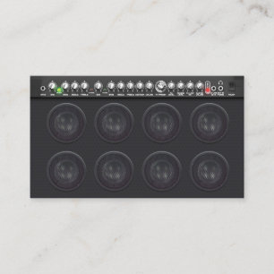 Geluidsengineeringversterkers Visitekaartje