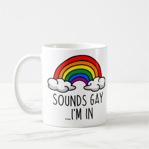 GELUIDSGEZAG DAT IK BEN IN - Cute Rainbow Koffiemok
