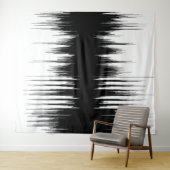 Geluidsgolven wandtapijt wandkleed (In Situ (horizontaal))