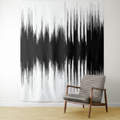 Geluidsgolven wandtapijt wandkleed (In situ)
