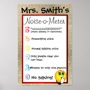 Geluidshinder-o-meter Poster