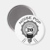Geluidshinder Pop 20 Magneet (Voorkant / Achterkant)