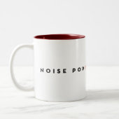 Geluidshinder Pop 20 Tweekleurige Koffiemok (Links)