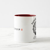 Geluidshinder Pop 20 Tweekleurige Koffiemok (Center)