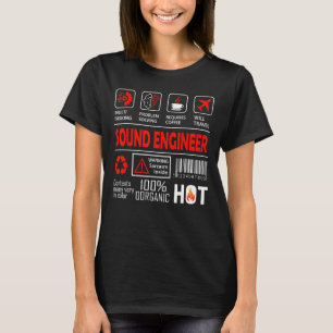 Geluidsingenieur Allrounder Leuk Muziekfeest T-shirt