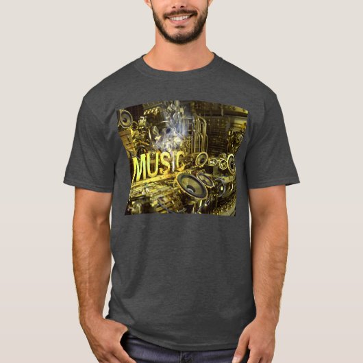 Geluidsmachine T-shirt (Voorkant)