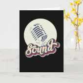 Geluidsmuziek Kaart (Gele Bloem)