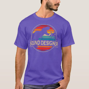 Geluidsontwerper Dinosaurus 2 T-shirt