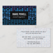 Geluidspatronen Visitekaartje (Voorkant / Achterkant)