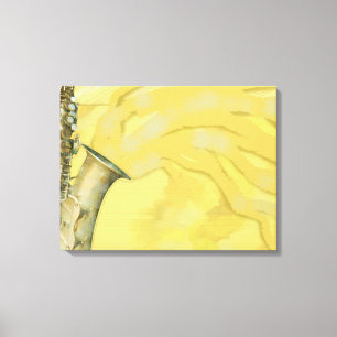 Geluidsplaat, canvas