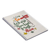 Geluidsquote gaat waar u zich het meeste voelt notitieboek (Rechterzijde)