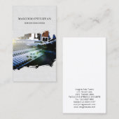 geluidstechnicus visitekaartje (Voorkant / Achterkant)