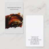 geluidstechnicus visitekaartje (Voorkant / Achterkant)