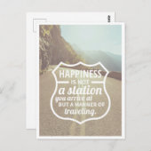 Geluidsverhogende levenstips QuoteArt Briefkaart (Voorkant / Achterkant)