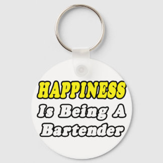 Geluk... Bartender Sleutelhanger