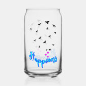 Geluk Blikvorm Glas (Voorkant)