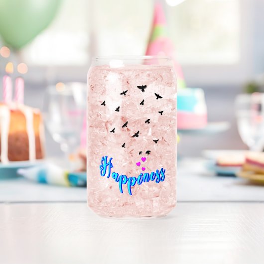 Geluk Blikvorm Glas (Insitu (Verjaardag))