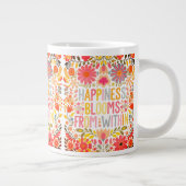 Geluk bloeit van binnen extra grote beker (Rechts)