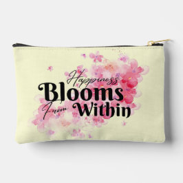 Geluk bloeit van binnenuit klein etui