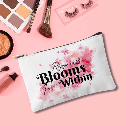 Geluk bloeit van binnenuit klein etui