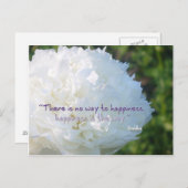 Geluk Briefkaart (Voorkant / Achterkant)