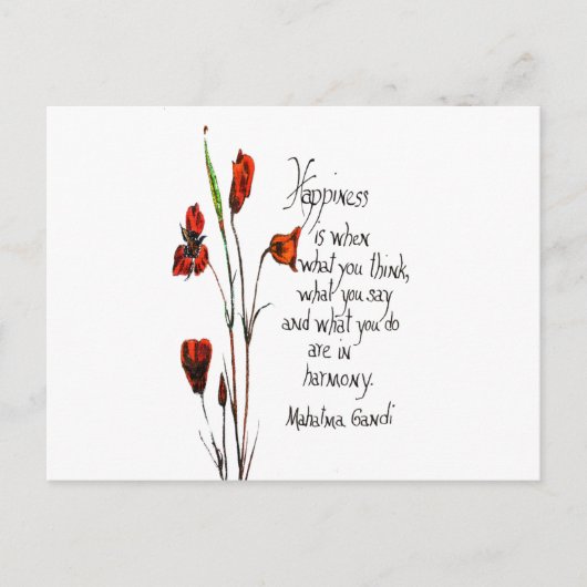 Geluk Briefkaart (Voorkant)