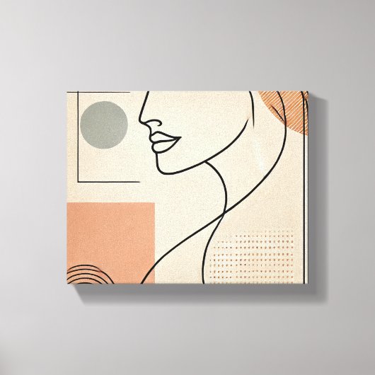 geluk canvas afdruk (Voorkant)