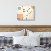 geluk canvas afdruk (Insitu (Slaapkamer))