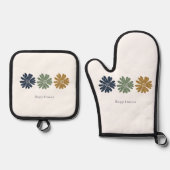 Geluk Daisies Ovenwant & Pannenlap Set (Voorkant)