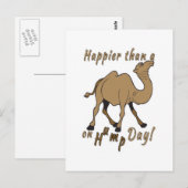 Geluk dan een Camel op Hump Day Briefkaart (Voorkant / Achterkant)