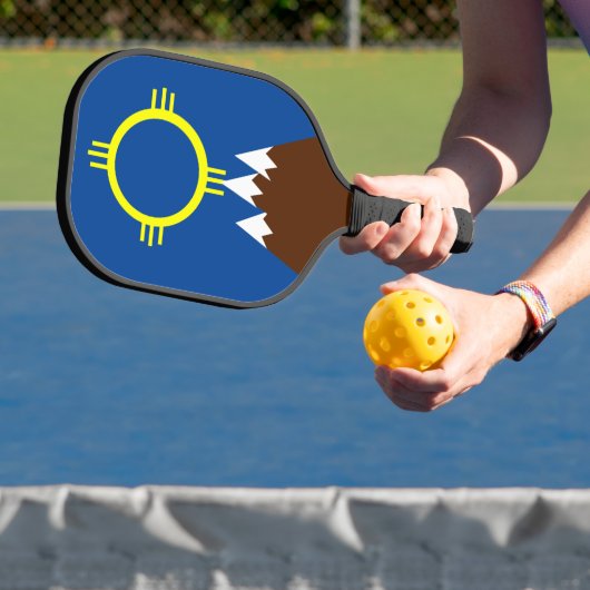 Geluk en bestemming pickleball paddle (Insitu)