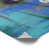 Geluk en fitness! poster (Hoek)