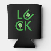 Geluk en Shamrocks Koelbox Blikjeskoeler (Achterkant)