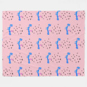 Geluk Fleece Deken (Voorkant (Horizontaal))